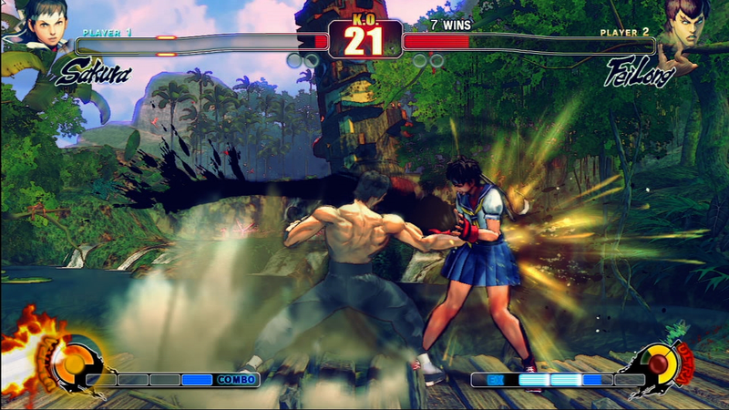 Illustration for article titled Some New Street Fighter IV Screens